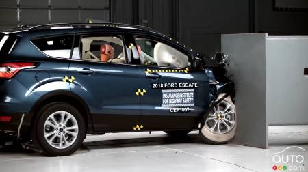 Ford Escape Flunks Frontal Collision Test